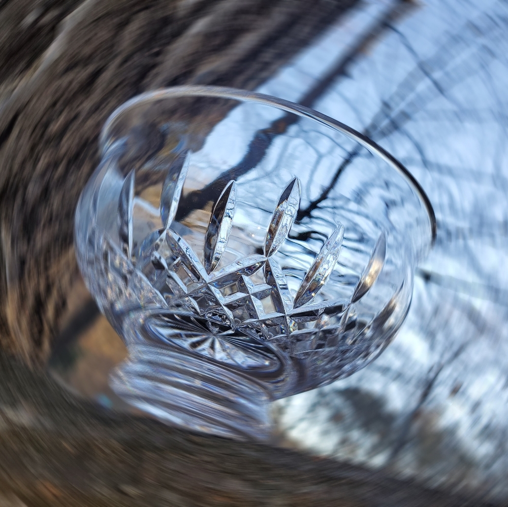 Beautiful Waterford Lismore Crystal Footed Bowl